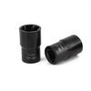1Set Drive Impact Bolt Nut Removal Extractor Socket Tool Set 17mm 19mm 21mm 22mm Twist Socket Set Lug Nut Remover Extractor Tool