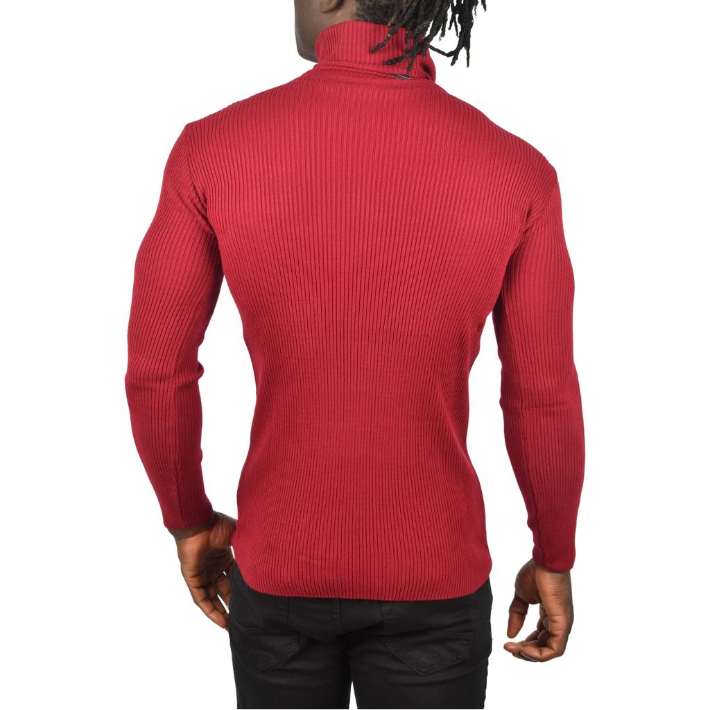 DeepSEA Тонкий ребристый трикотаж с высоким воротником и защитой от катышков с высоким воротником 2505498