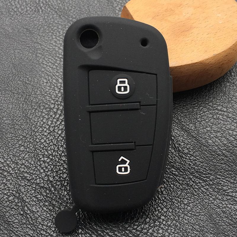 Силиконовый чехол для автомобильного ключа для JAC Refine M3 A13 A13RS V7 T6 2-кнопочный складной ключ