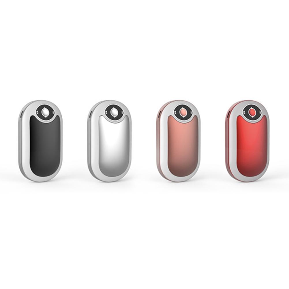 Грелка для рук 2 в 1, USB-перезаряжаемая, повербанк, 3 уровня регулировки температуры, электрическое согревающее сокровище