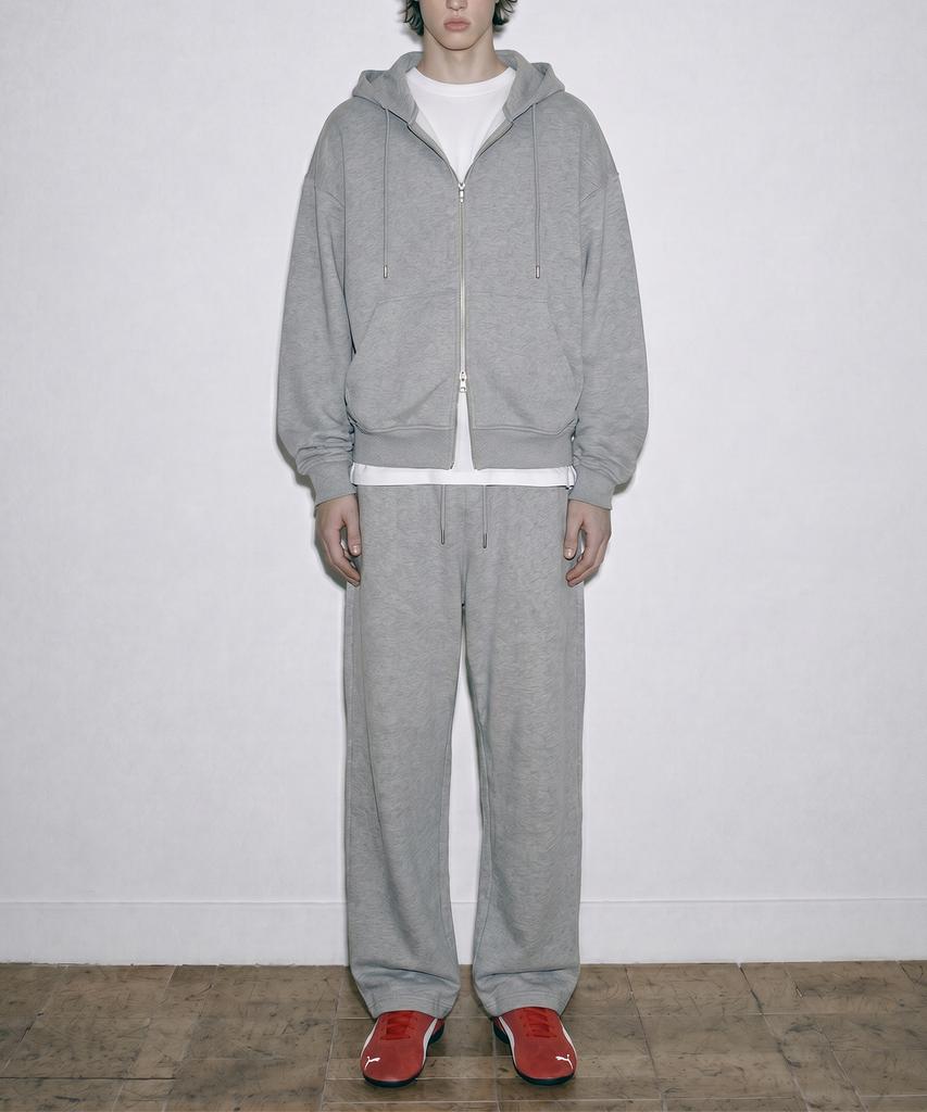 ZENSAI Wide Jersey Pants Grey