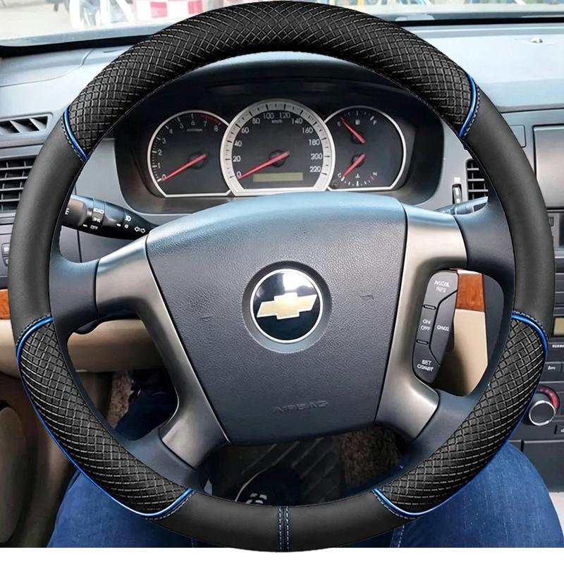 Чехол на руль для Chevrolet Epica 2006 2007 2008 2009 2010 2011 DIY Стиль полного покрытия Кожаный салон автомобиля