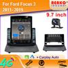 9.7" Vertical Style Tesla Screen Android For Ford Focus 3 2011 2012 2013 2019 Navigation GPS Multimedia Video Stereo Player