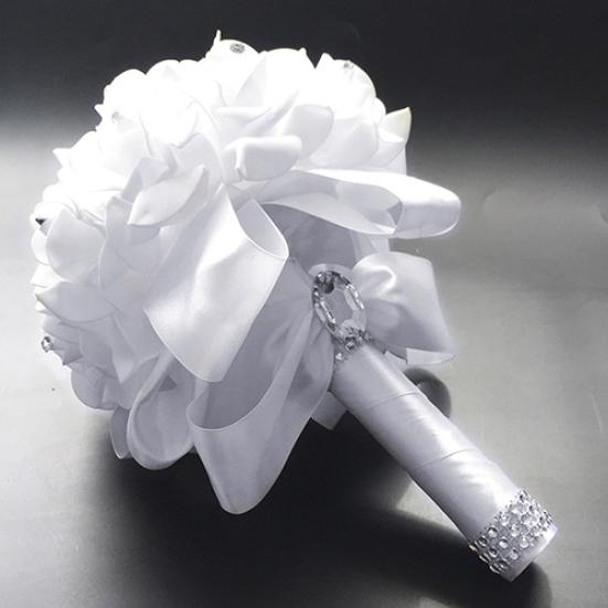 1 букет невесты, свадебная вечеринка, подружка невесты, декор из стразов, искусственный цветок из пенопласта