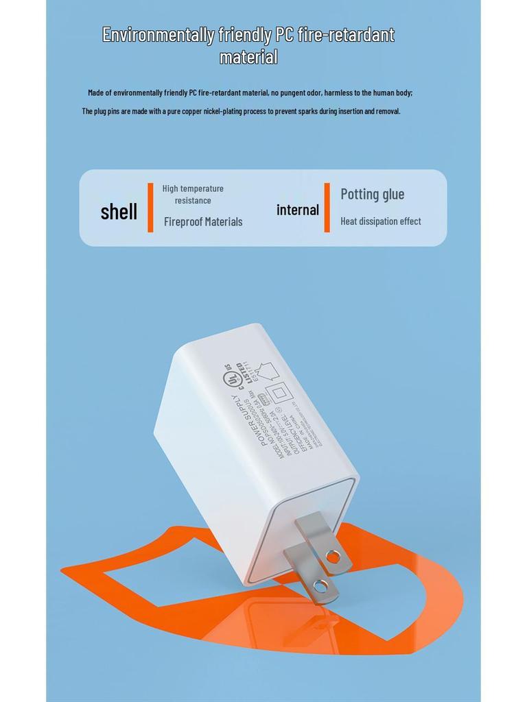 USB-зарядное устройство для мобильных телефонов 5 В 2 А с сертификацией UL, EU и PSE