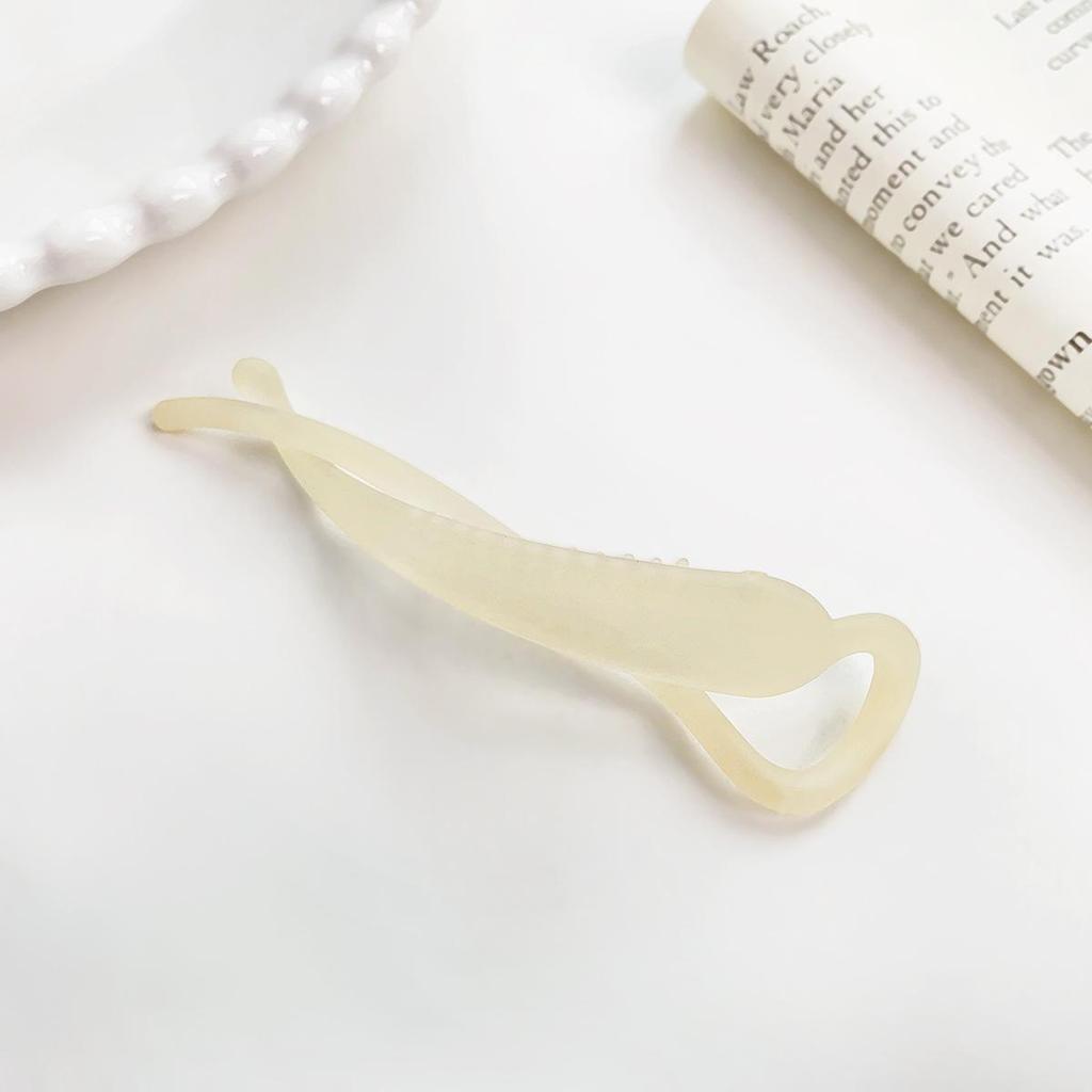 Элегантная заколка-банан в корейском стиле для хвостиков и пучков