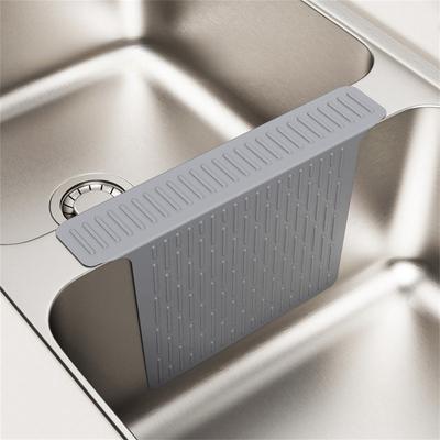 Силиконовый коврик-седло для раковины Кухонный протектор для двойных раковин Термостойкий