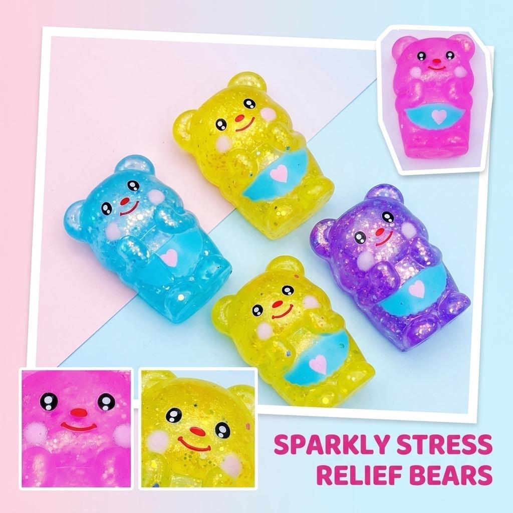 Bear Stress Toy - Soft Toy for Adults and Kids