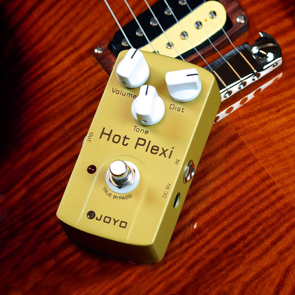 JOYO JF-32 Hot Plexi Гитарная педаль эффектов Имитация гитарного усилителя JCM800 Более мощный выход и большее искажение Педаль эффектора