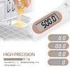 Цифровые кухонные весы, ЖК-дисплей, 1 г/0,1 унции, точные пищевые весы из нержавеющей стали для приготовления пищи, выпечки, электронные весы