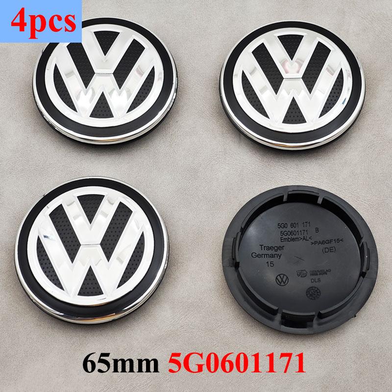 For VW Volkswagen Jetta MK5 Golf 4pcs 55mm 56mm 65mm 70mm 76mm Car Wheel Center Hub Caps Cover For VW Volkswagen Golf Polo Passa