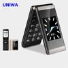 UNIWA X29 Dual-Screen Flip Phone: Large Font, Loud Sound, & SOS Feature for Seniors