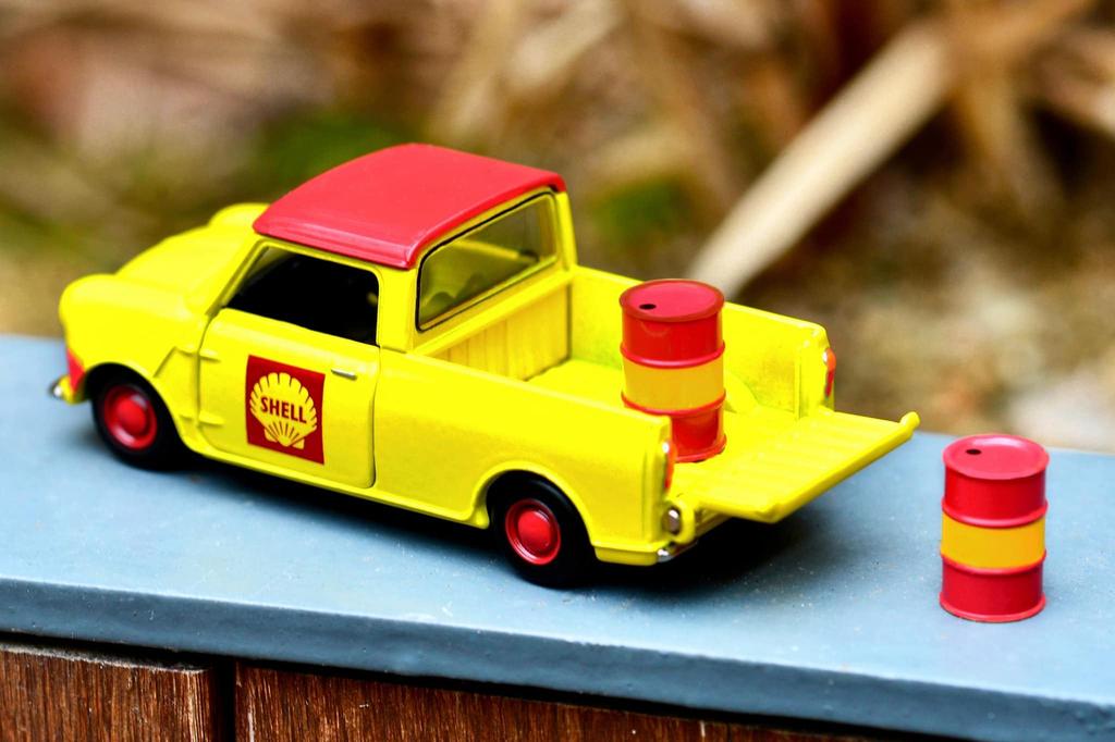 Tiny City Scale Morris Mini Pickup Shell Diecast Model Car 1/50