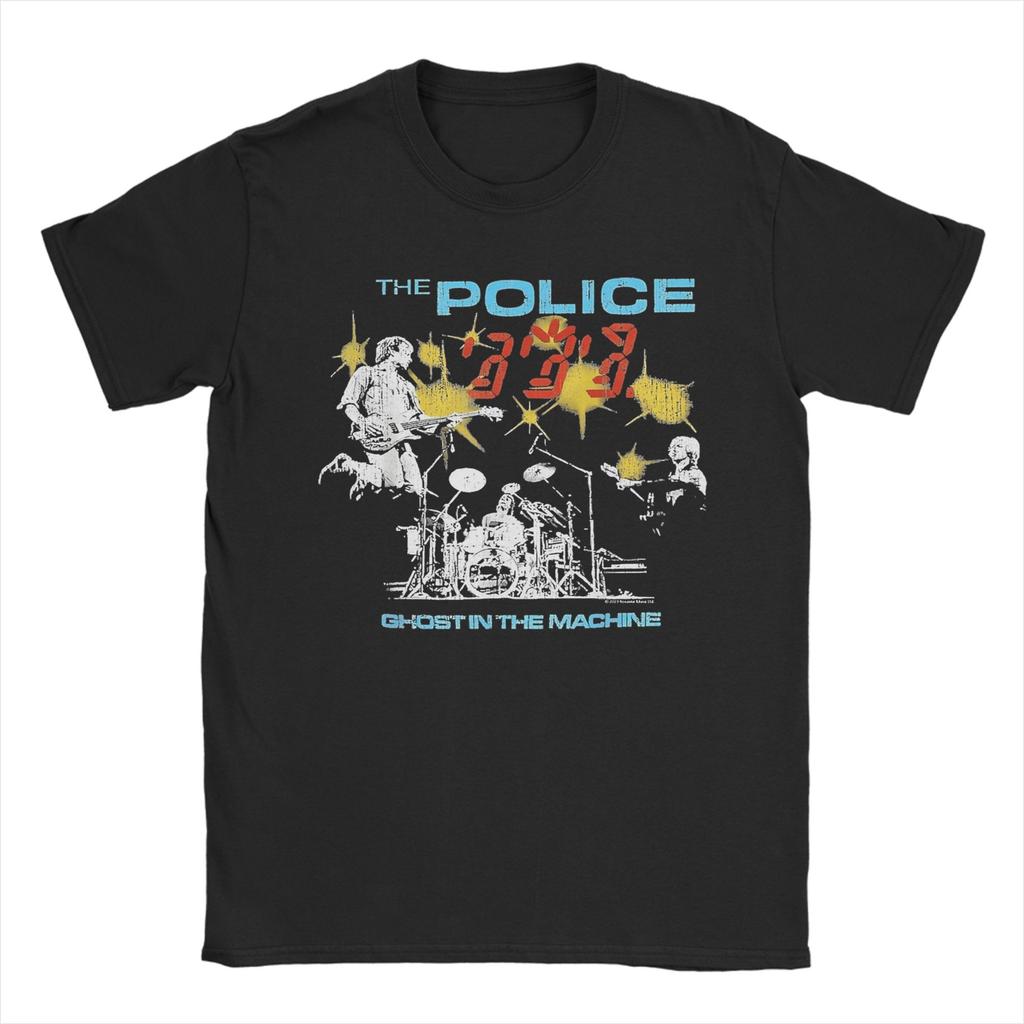 Men Synchronicity The Police T Shirt Cotton Clothes Awesome Short Sleeve Round Neck Tees Birthday Present TShirts
