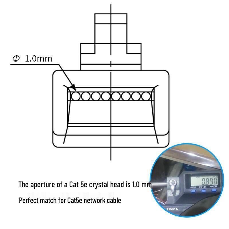 HAILE Cat5e/Cat5 RJ45 Network Connectors