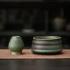 2PCS Ceramic Matcha Holder Japanese Matcha Whisk Stand Holder Traditional Matcha Brewing Cup  Gifts
