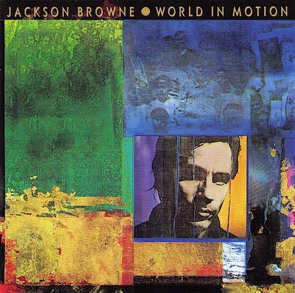 CD JACKSON BROWNE World In Motion 9608302 Elektra 1989 Не Япония Рок Б/У