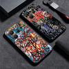 Graffiti Fashion Art Soft Phone Case for Xiaomi Redmi Note 12 13 14 15 Pro Plus 11 12S 11S 11T 10 4G Black Cover Back Shell