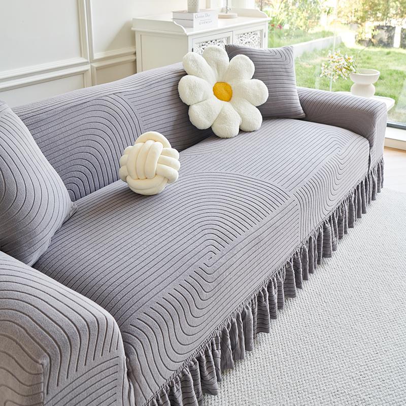 Чехол для дивана Все включено Универсальный чехол Эластичный Европейский стиль Универсальный Старомодный Защита от царапин кошек Стиль для четырех сезонов