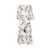 JUZI Annakol Women's Geometric Chiffon Dress