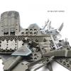 1:100 Модель истребителя-невидимки F-22 Креативная военная серия Строительные блоки Домашний декор Собранные игрушки для мальчиков Рождественские подарки