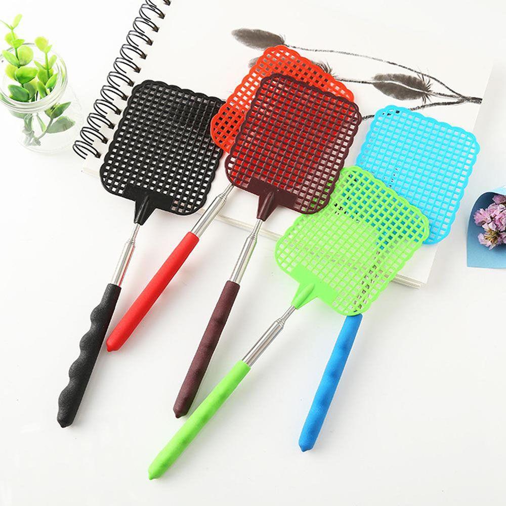 Household Plastic Wasps Insect Extendable Pest Control Mosquito Catcher Bug Killer Fly Swatter