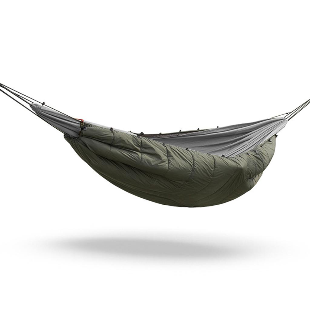 Multifunctional Hammock Underquilt Winter Warm Hammock Under Blanket Poncho for Camping Hiking Traveling