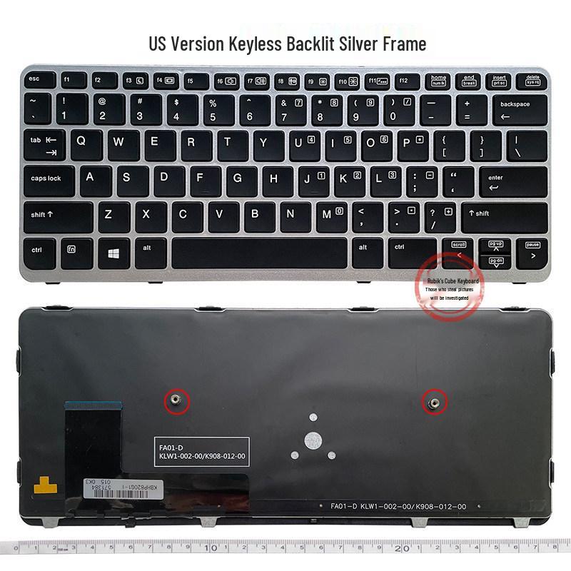 RU/ES Клавиатура для HP 820/720/725/828 G1/G2