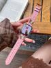 Applicable to Apple S10 Watch Applewatch9 Butterfly Alligator Pattern iwatch8765SE Leather Strap Personality