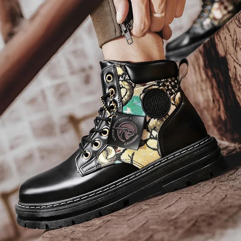 Модные повседневные кроссовки, спортивная и повседневная обувь, повседневная обувь, ботильоны, мотоциклетные ботинки, мужские мокасины, спортивные и повседневные рабочие ботинки для мужчин