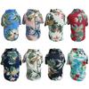 Summer Breathable Pet Beach Shirts for Dogs Cute Hawaii Casual Dog Cat Clothing Floral T Shirt for Small Dogs Chihuahua Clothes
