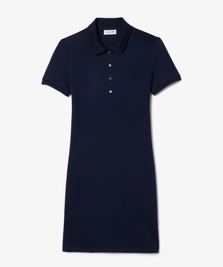 LACOSTE Женское облегающее мини-платье-поло из пике Ef5473-56G 166