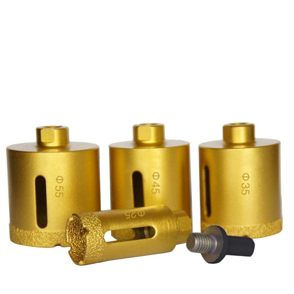Marble Porcelain Drill Bit Tools Vacuum Braze  Tile Hole Opener Brazed Core Dry Drill