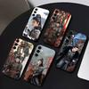 Чехол для телефона 'Погоня за нефритом' X-Xie Zheng Z-Zhang Linghe для Samsung Galaxy A73, A72, A71, A70, A53, A52, A51, Мягкий силиконовый черный чехол