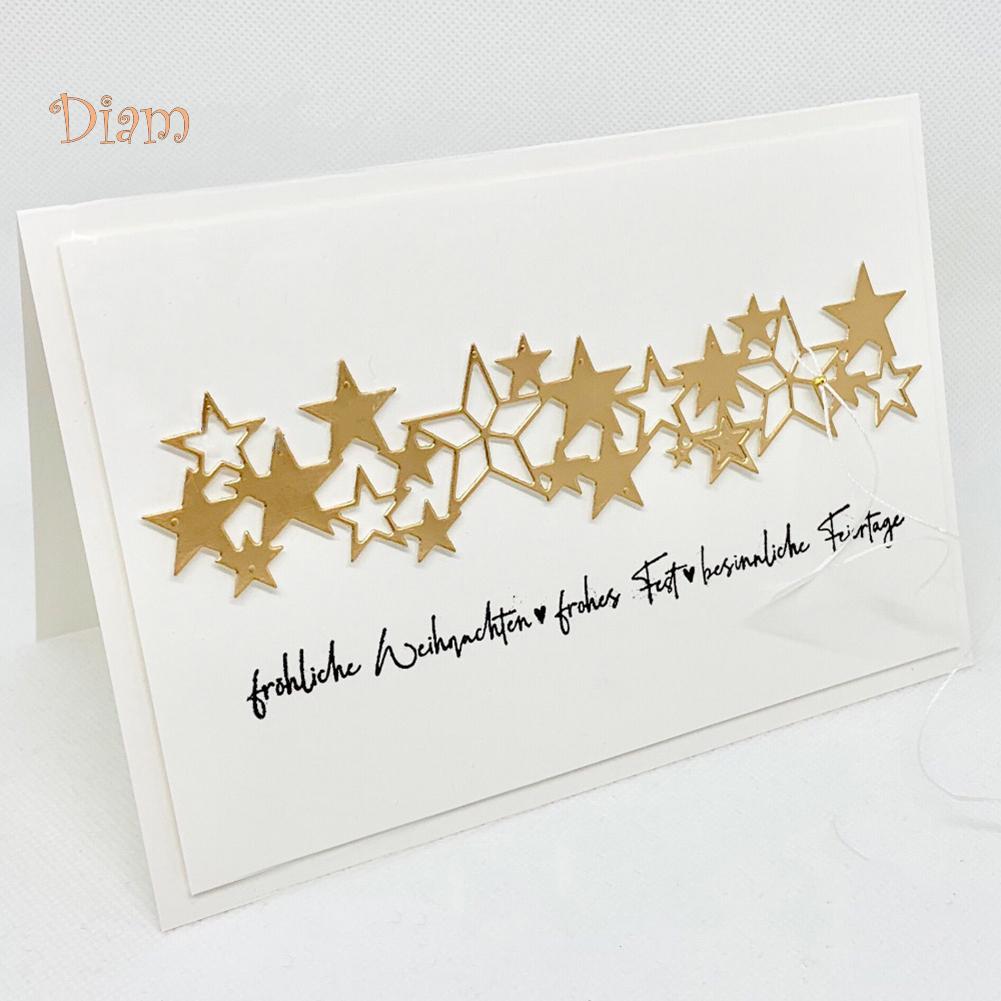 BL Star Cut Die DIY Записки Бумажные карты Изготовление ремесленных трафаретов Плесень Альбом