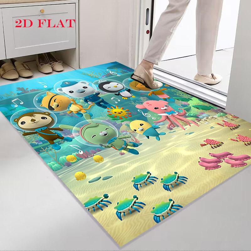 Octonauts Glory Carpet Rug for Living Room Bedroom Home Sofa Decoration,Kids play Nonslip Floor Mat