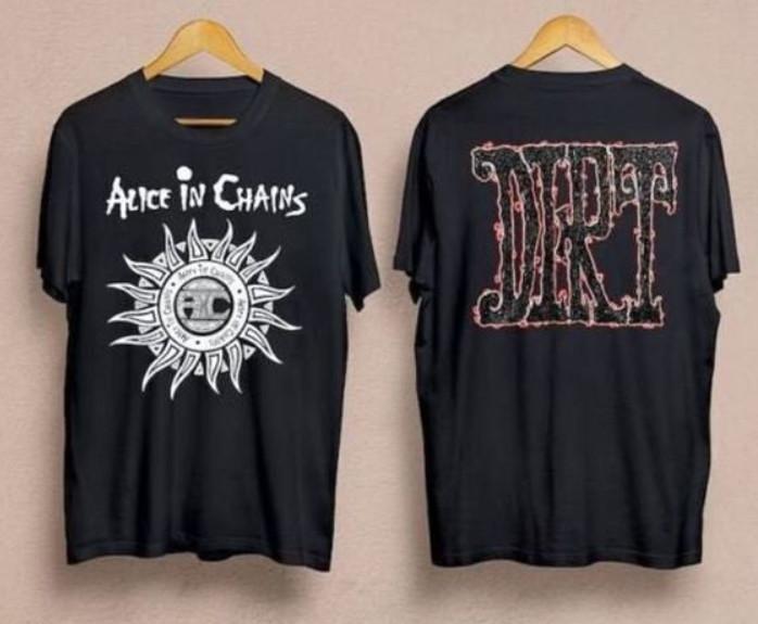 Alc Band Dirt Album Rock And Roll Music Shirt 2 sided Shirt