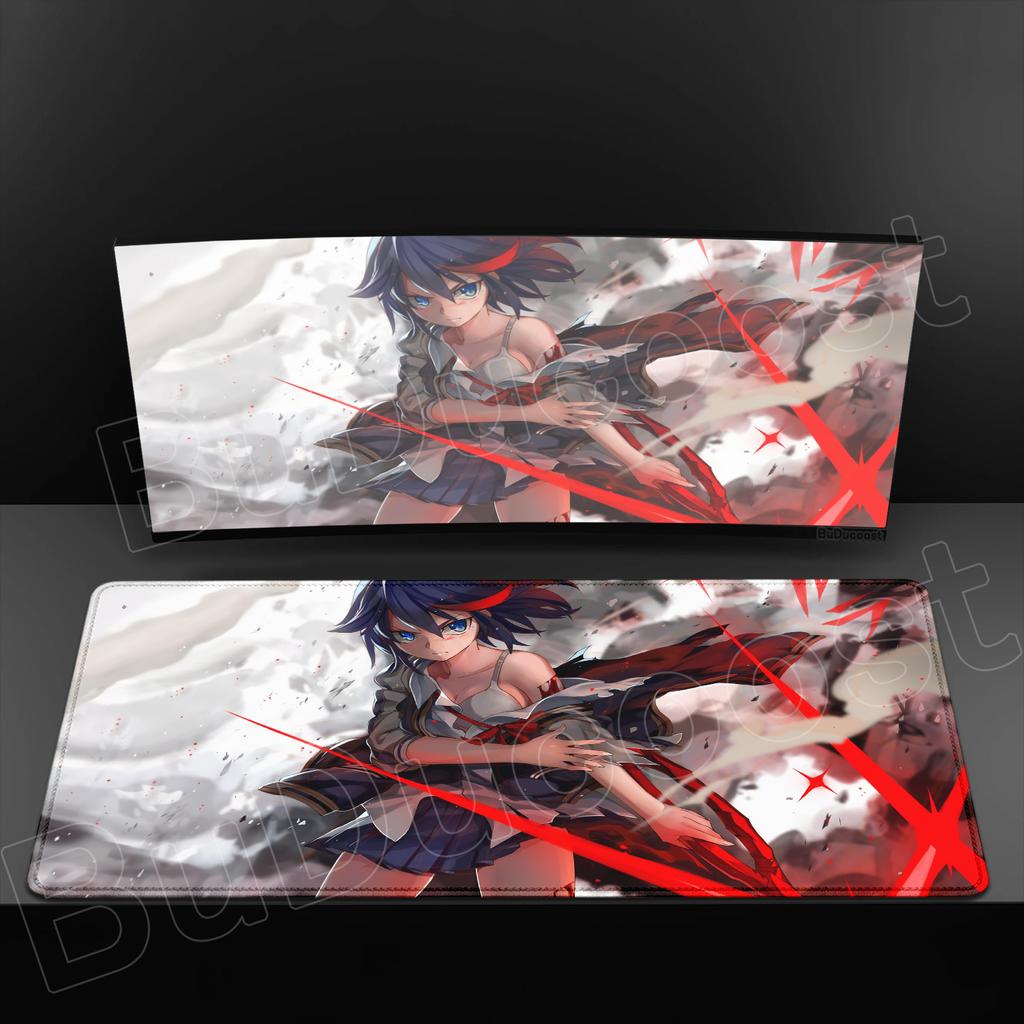 Новый Аниме Kill La Kill Коврик для Мыши на Стол Милый Матои Рюко HD Коврик для Стола Противоскользящий Резиновый Игровой Коврик для Клавиатуры Большой XXL Игровой Коврик для Мыши