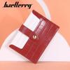 Baellerry Мини-держатель для карт из искусственной кожи, многофункциональные тонкие кошельки для женщин, женский кошелек для монет