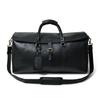 Кожаная спортивная сумка | Сумка Weekender из натуральной кожи черного цвета | Кожаная дорожная сумка для мужчин | Ночная сумка для мужчин | Подарки для него