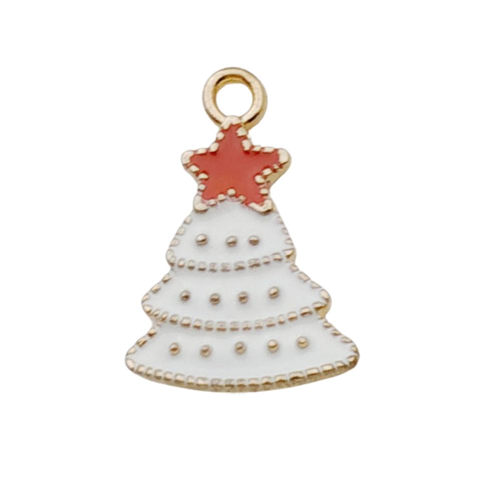 Christmas Decorations Charm Exquisite Diy Jewelry Charms Santa Claus Pendant High Quality Christmas Tree Charms For Earrings