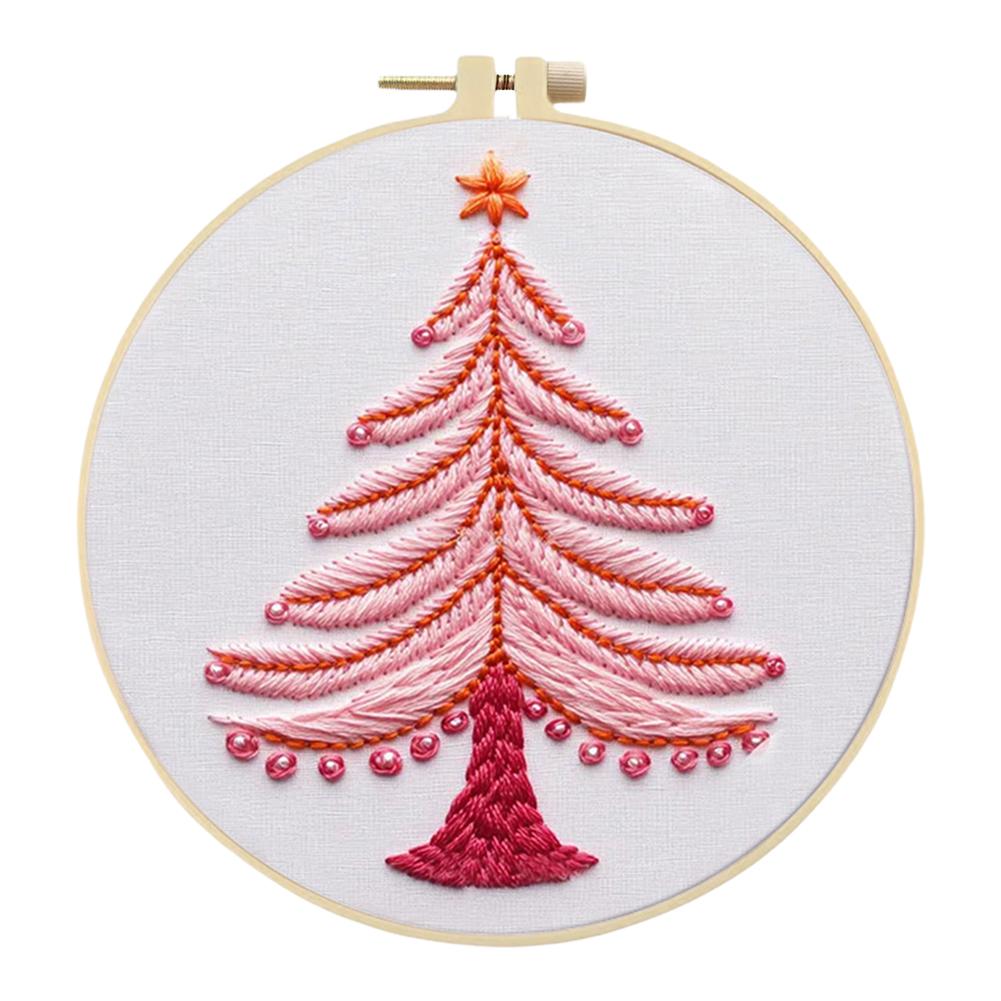 Наборы для вышивания крестом на Хэллоуин с пяльцами, цветной нитью и тканью