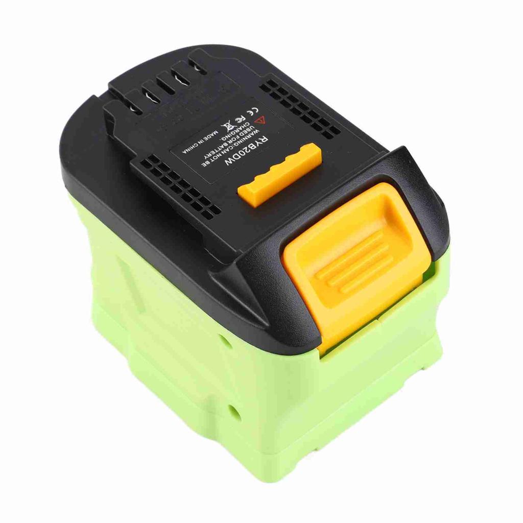 Преобразователь батареи высокой эффективности для 18 В в 20 В Адаптер для электроинструмента с литиевой батареей Поддержка USB