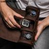 Luxury Watch Roll Box 3 Slot Leather Case Holder Men's And Women's Watch Storage Rack Display