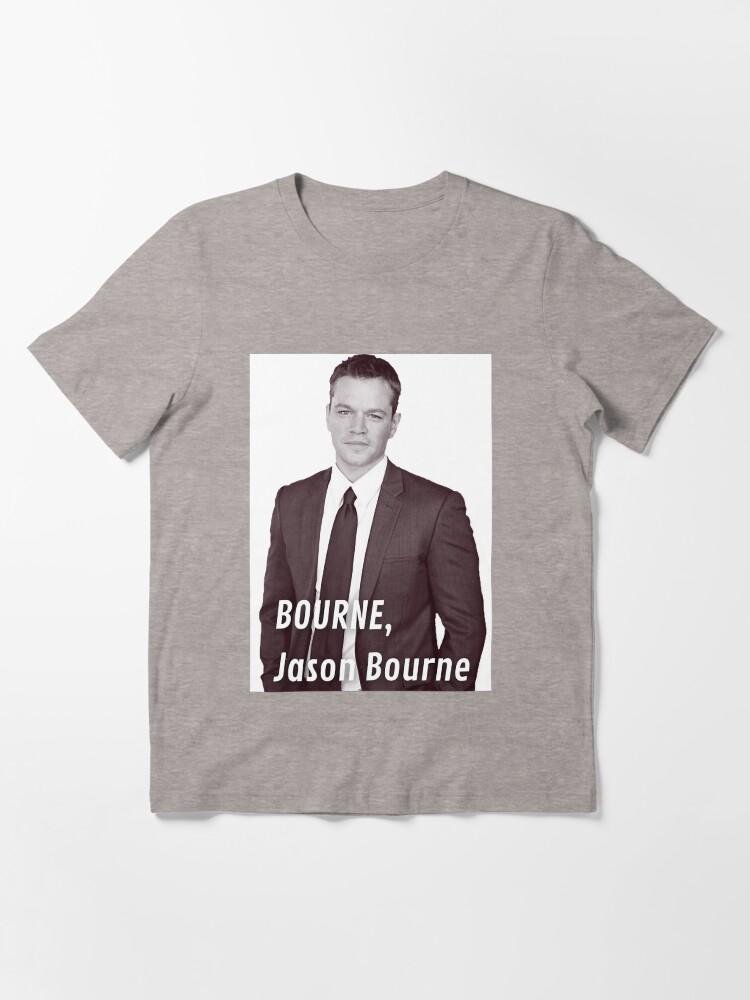 Jason Bourne Gifts For Movie Fan Reward Doug Liman Bourne Jason Most Important Mens Best Essential T-Shirt