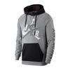 Nike Letter Print Hooded American Sweatshirt Raglan Sweatshirt Men Sweatshirt Gray CK2852-092