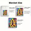 Dragon Ball Leisure Blanket Soft Warm Flannel Blanket for Reading Lounge Sofa Relaxing Time THW
