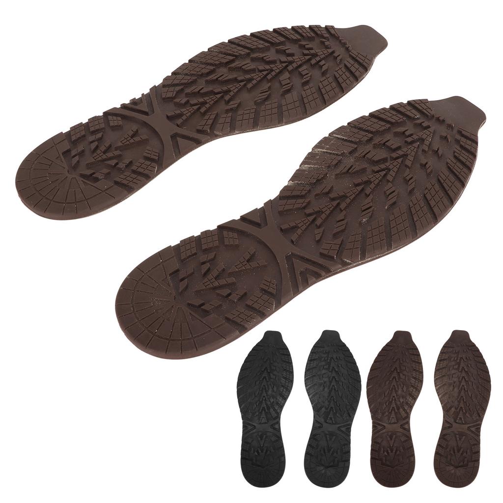 Shoe Bottom Full Sole Repair Cuttable Elasticity Skid Resistance Full Soles Rubber Replacement  R