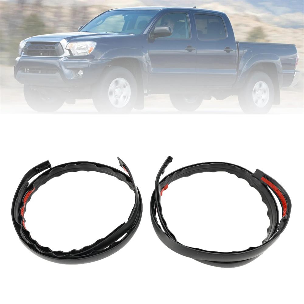 2Pcs Roof Drip Molding For Toyota Tacoma 2005-2015 Double Cab Rhlh 75551-04063