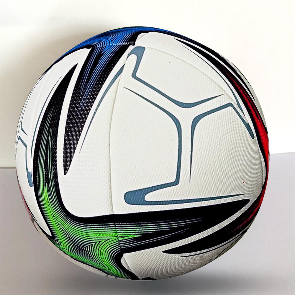 Official Size 5 Soccer Balls Team Match Group Training PU Leather Professional Footballs Outdoor Football For Men Women